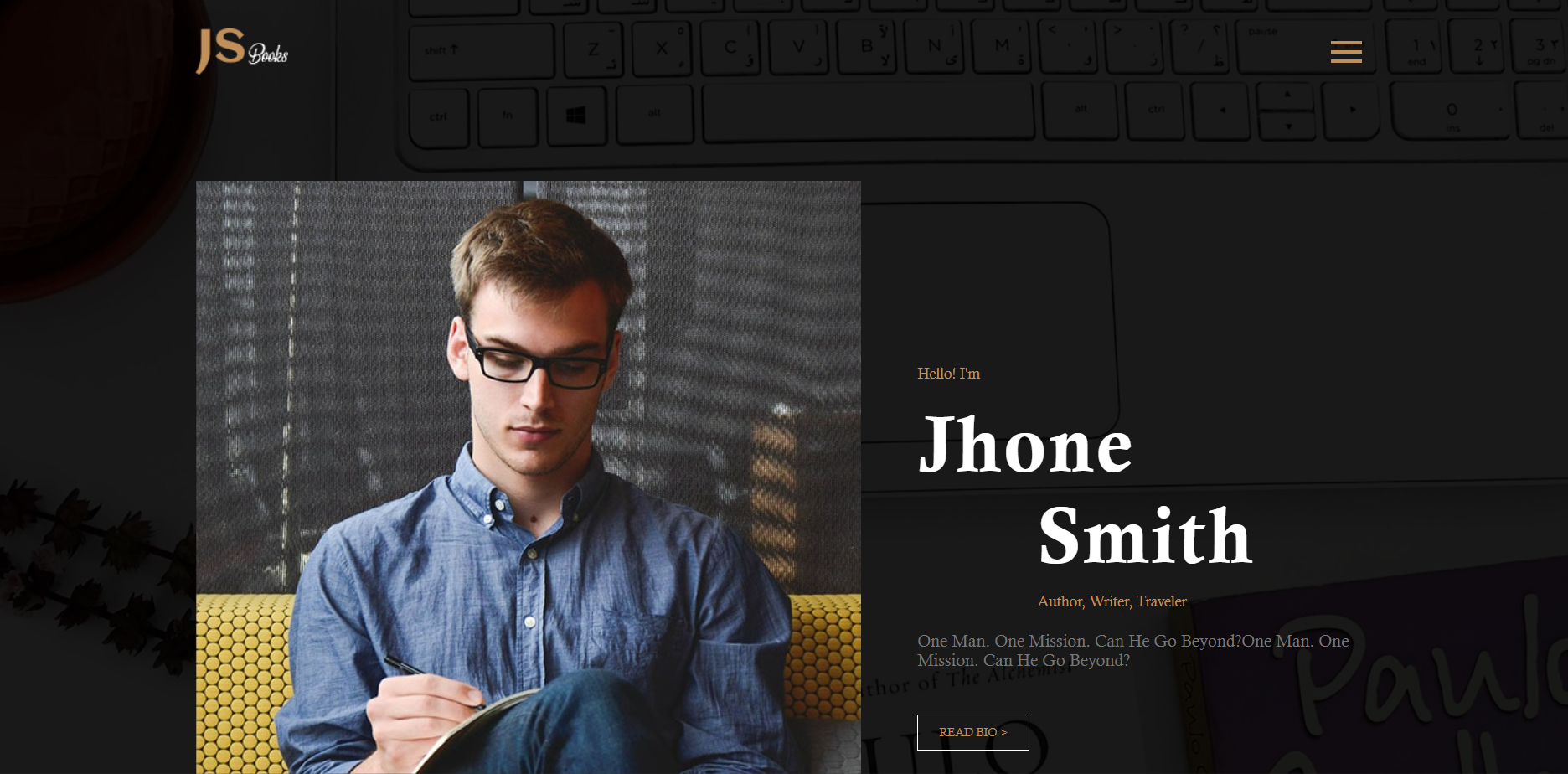 Miniatura del template author-master