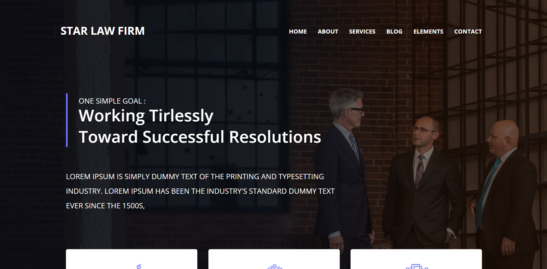 Miniatura del template star-law-master